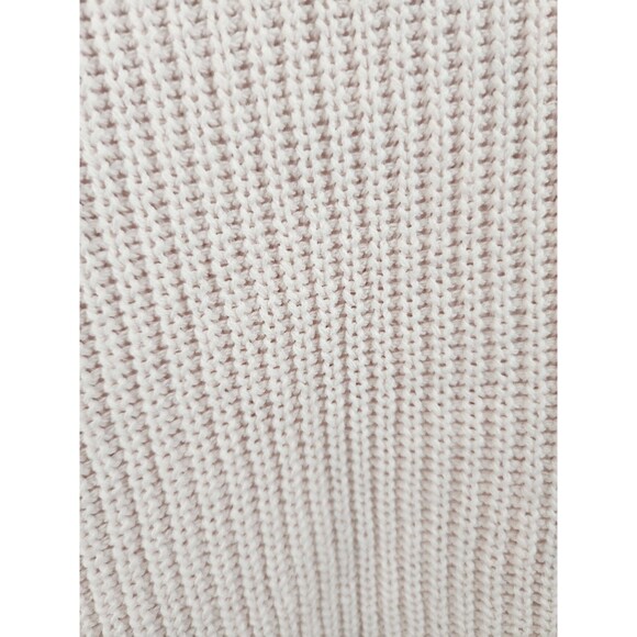 Vintage Womens XS Pink Knit Long Sleeve Crew Neck Sweater 100% Cotton USA Made - Picture 2 of 5